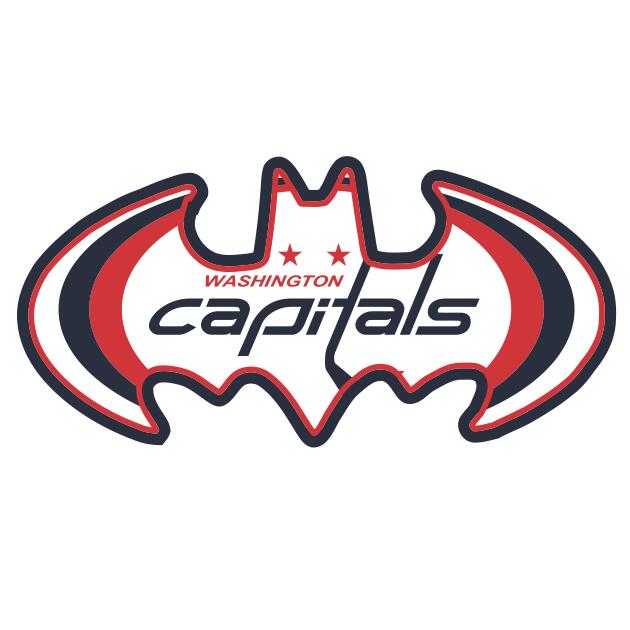 Washington Capitals Batman Logo fabric transfer